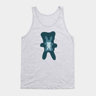 Epoh the Nomad - Blue monochrome Inner Bunny Tank Top